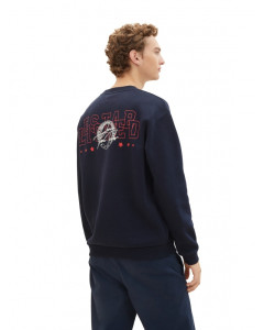 Толстовка 1039496ХХ10668 Tom Tailor L Темно-синій 1039496ХХ10668