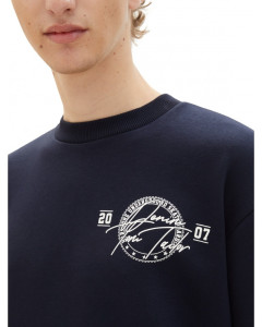 Толстовка 1039496ХХ10668 Tom Tailor L Темно-синій 1039496ХХ10668