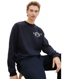 Толстовка 1039496ХХ10668 Tom Tailor L Темно-синій 1039496ХХ10668