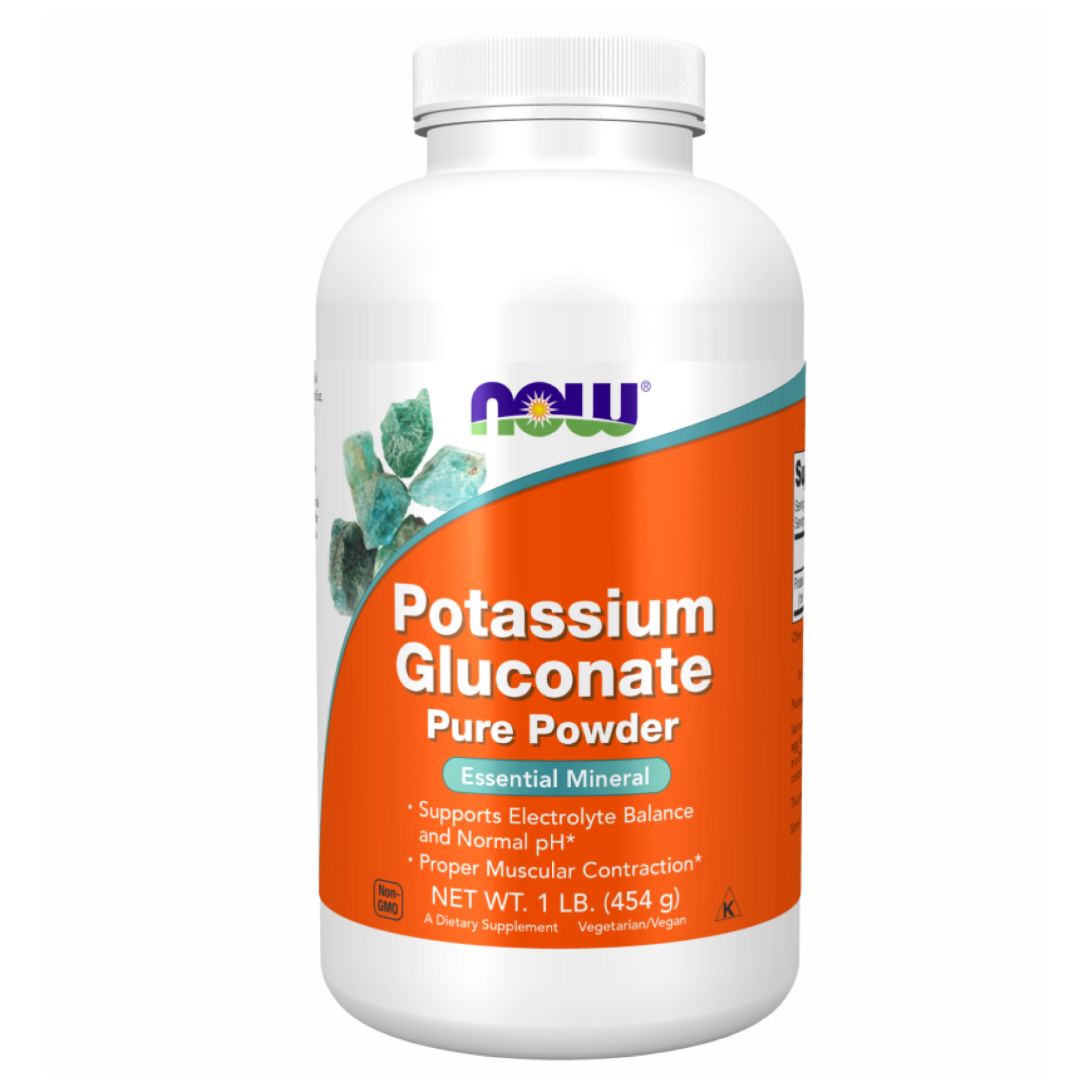 Софт гелеві капсули Potassium Gluconate Pure Powder - 454g 2022-10-1701