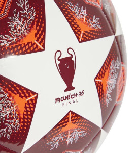 М'яч футбольний Adidas UCL CLB червоний, білий Уні 5 JH1284