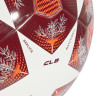 М'яч футбольний Adidas UCL CLB червоний, білий Уні 5 JH1284