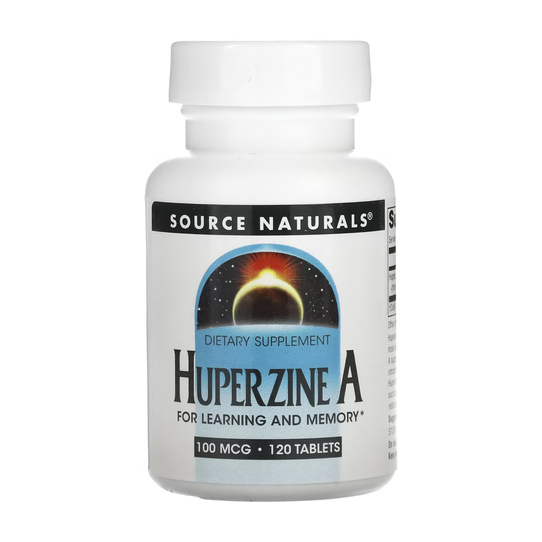 Таблетки Source Naturals Huperzine A 100mcg - 120 tabs 2023-10-3582