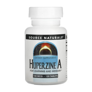 Таблетки Source Naturals Huperzine A 100mcg - 120 tabs 2023-10-3582