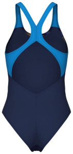Купальник закритий для жінок Arena DREAMHLINE SWIMSUIT V BACK темно-синій Жін 36 008328-760
