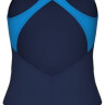 Купальник закритий для жінок Arena DREAMHLINE SWIMSUIT V BACK темно-синій Жін 36 008328-760