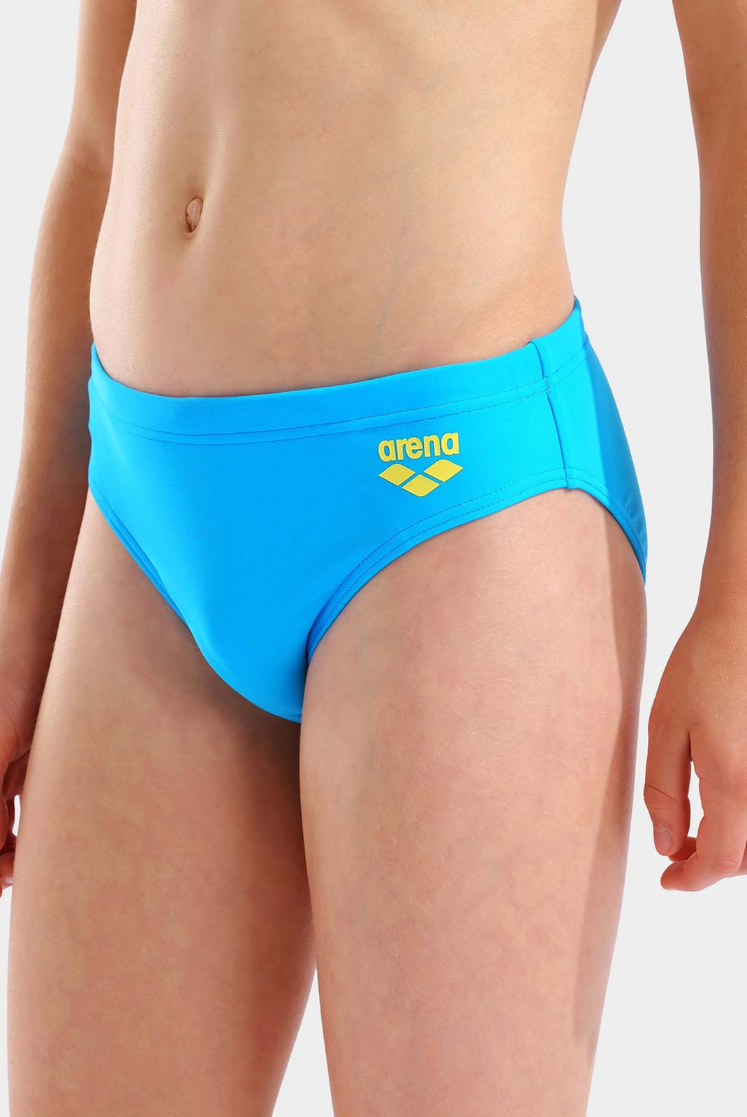 Плавки для хлопчиків Arena DYNAMO JR BRIEF R бірюзовий, жовтий 128 см (006503-802) 006503-802
