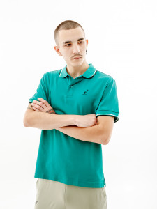 Футболка поло AUSTRALIAN TWO-STRIPES POLO TECH PIQUE' R-FIT LSUPO0006-913A