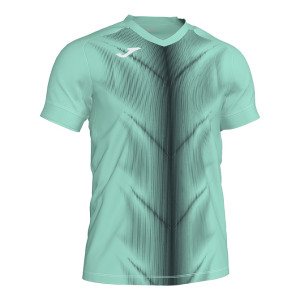 Футболка бігова Joma OLIMPIA 101370.401 зелено-чорна 101370.401