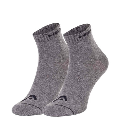 Шкарпетки Head QUARTER 3P UNISEX блакитний, сірий, чорний Уні 35-38 761011001-010