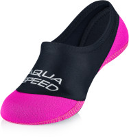 Шкарпетки для басейну Aqua Speed NEO SOCKS 7368 чорний, малиновий Діт 20-21 177-19