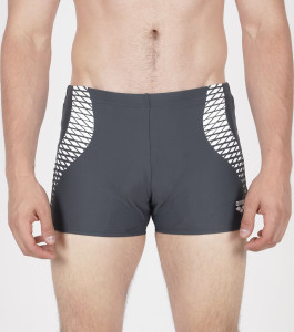 Шорти для плавання для чоловіків Arena OPENINGS SWIM SHORT сірий, білий Чол 80 (008064-501) 008064-501