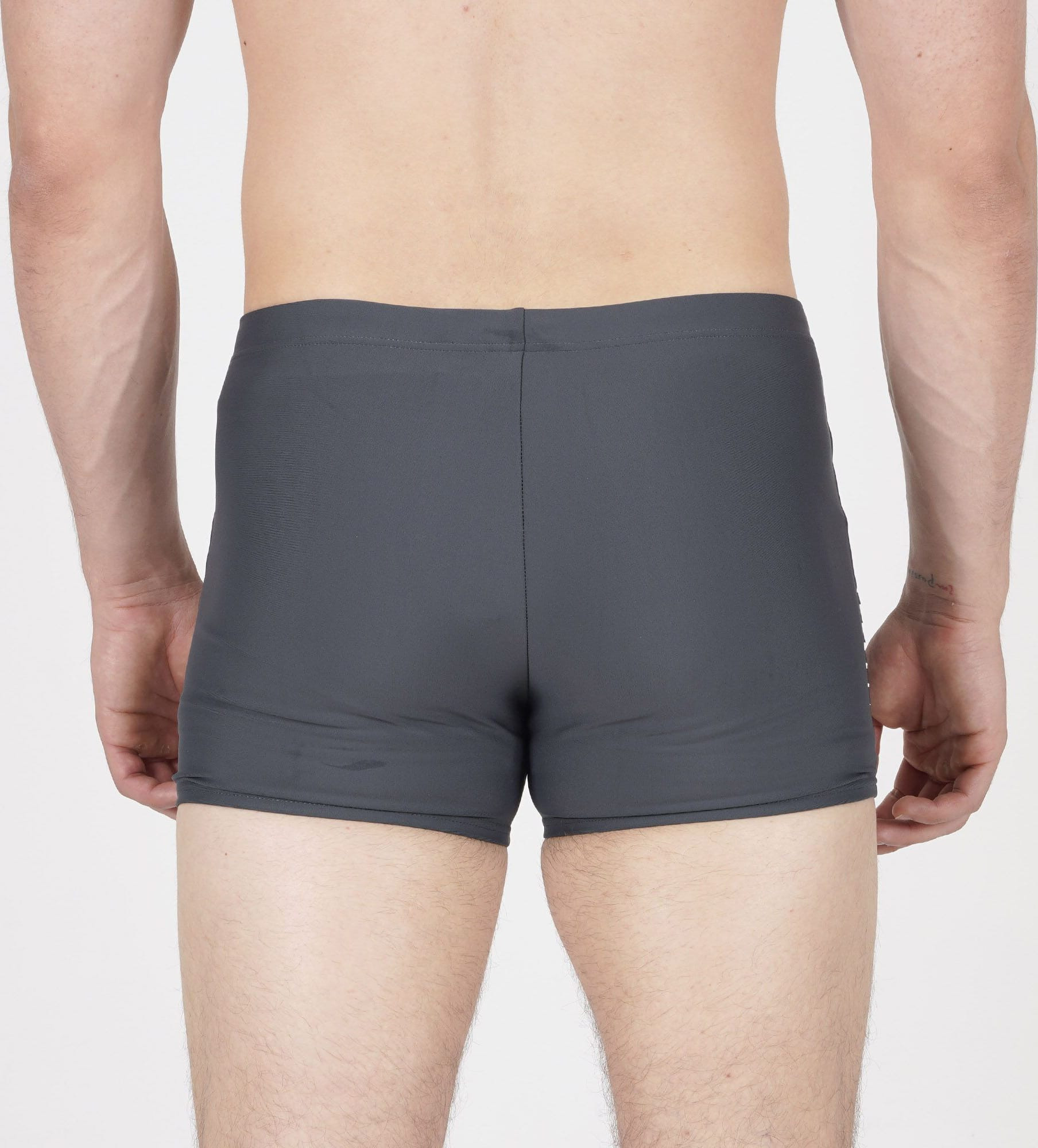 Шорти для плавання для чоловіків Arena OPENINGS SWIM SHORT сірий, білий Чол 80 (008064-501) 008064-501