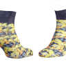 Шкарпетки LOONEY TUNES FOND PIED DE POULE зелено-блакитний Діт 36-41 17890935-3