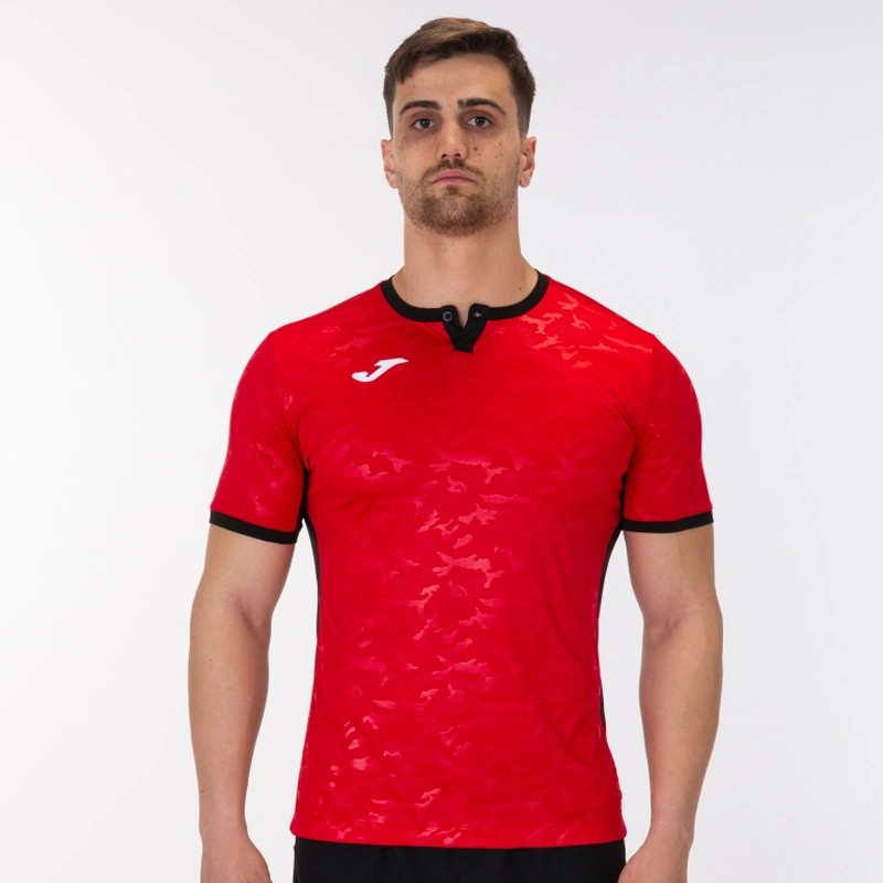 Футболка Joma TOLETUM II червоно-чорна 101476.601 101476.601