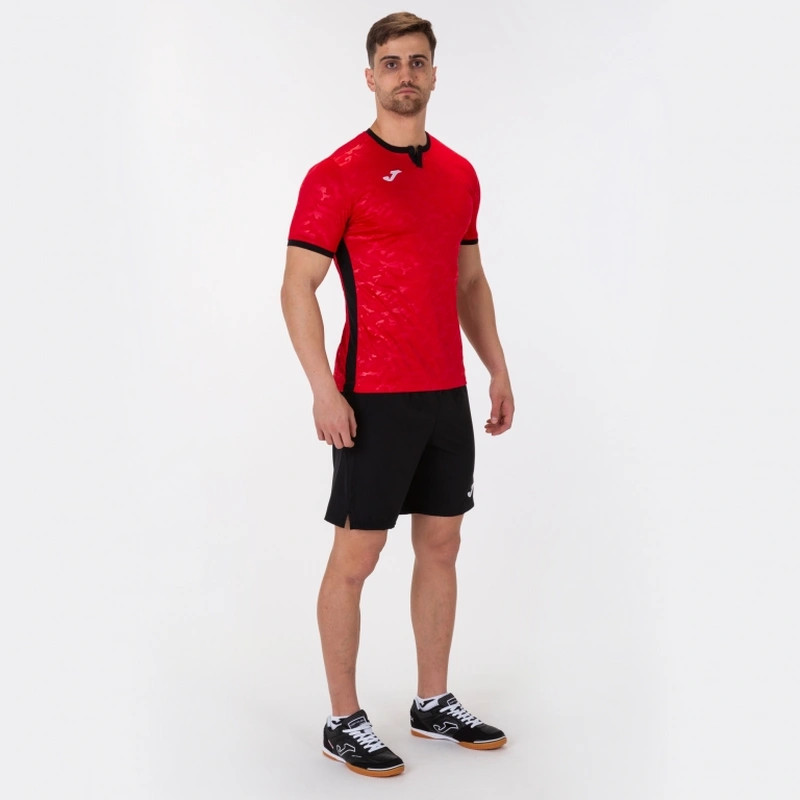 Футболка Joma TOLETUM II червоно-чорна 101476.601 101476.601