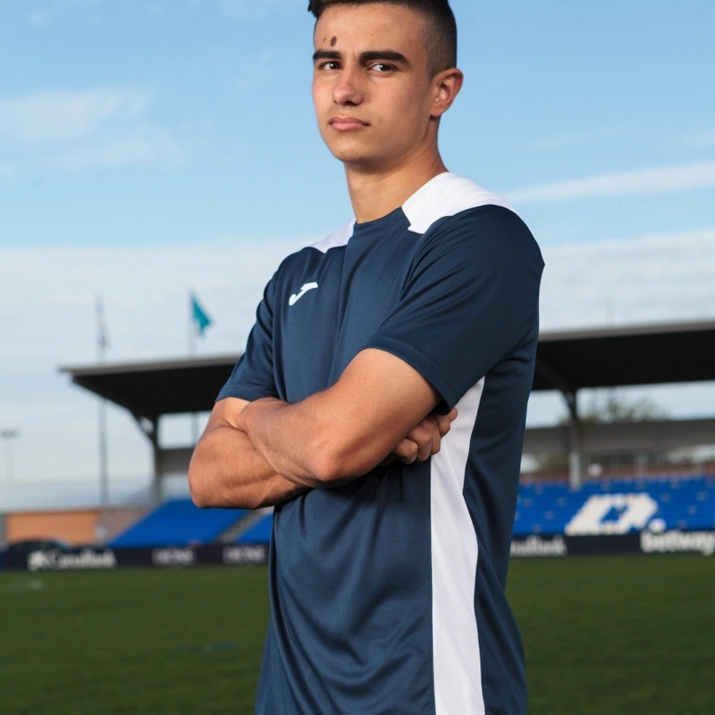 Футболка Joma CHAMPIONSHIP VI темно-синьо-біла 101822.332 101822.332