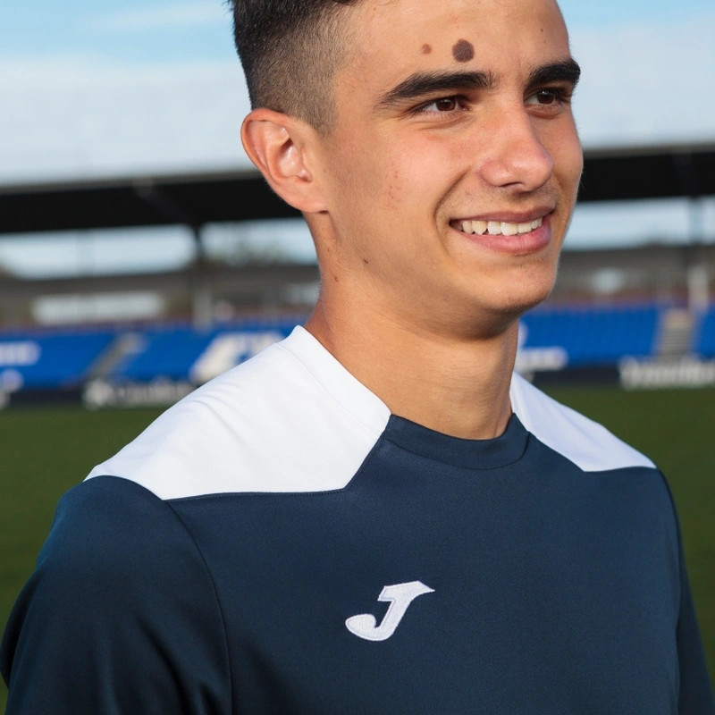 Футболка Joma CHAMPIONSHIP VI темно-синьо-біла 101822.332 101822.332