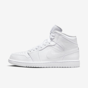 Кросівки Jordan 1 Mid White 554724-136