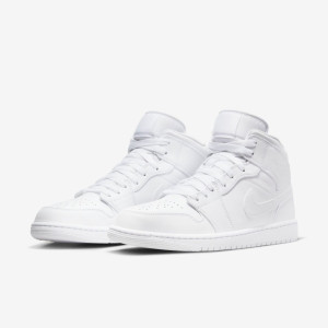 Кросівки Jordan 1 Mid White 554724-136