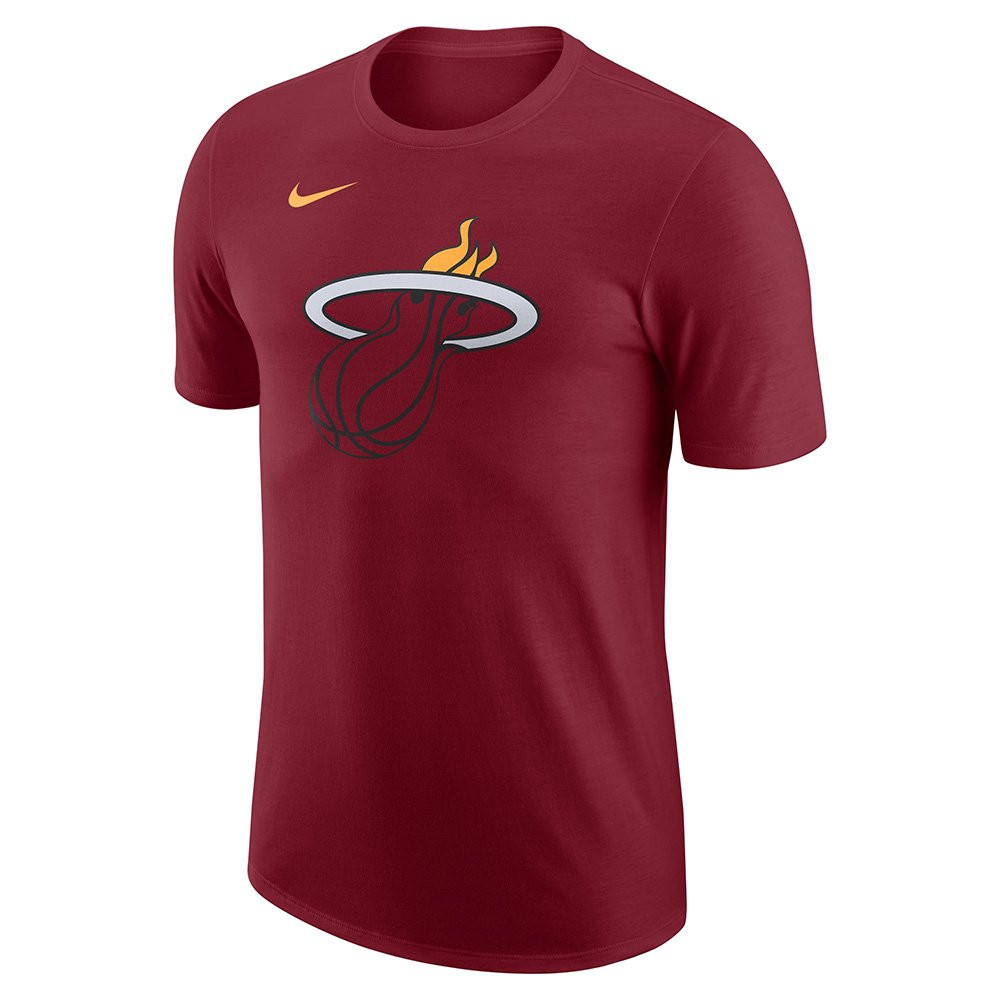 Футболка NIKE T-SHIRT NBA MIAMI HEAT ESSENTIAL RED FJ0246-608