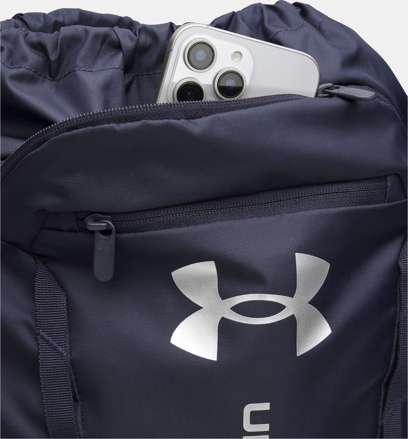 Рюкзак UA Hustle Sackpack 22L синій Уні 39 х 53 х 7 см 6000519-410