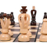Шахи MADON Набір: шахи, шашки коричневий, бежевий Уні 35х35см MD165A