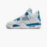 Кросівки Jordan 4 Retro Military Blue (2024) (GS) HF4281-141
