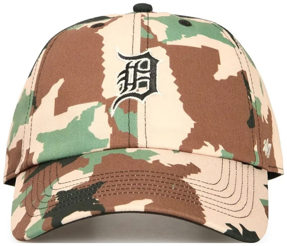 Бейсболка 47 Brand DETROIT TIGERS DIGITAL STAR DGTCU09PTS-BW