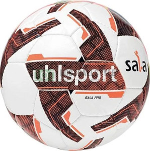 М'яч футзальний Uhlsport SALA PRO біло-жовтогарячий 1001730 01 1001730-01