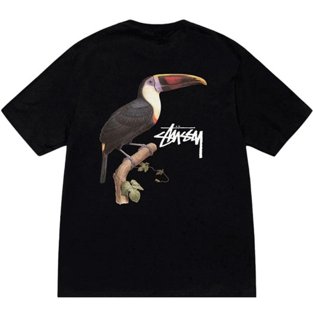 Футболка Stussy Toucan Tee Black - Werare 1905069-BLACK