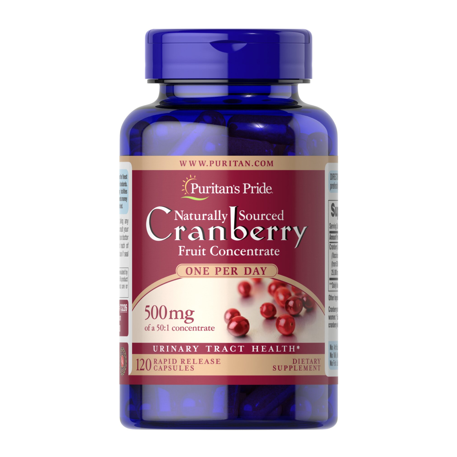 Капсули Puritans Pride One A Day Cranberry - 120 caps 2023-10-4588