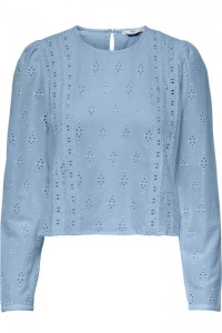 Блуза ONLBAILEY LIFE LS B ANG DNM TOP FF 15226135 Cashmere Blue ONLY L Блакитний 15226135CASHMEREBLUE