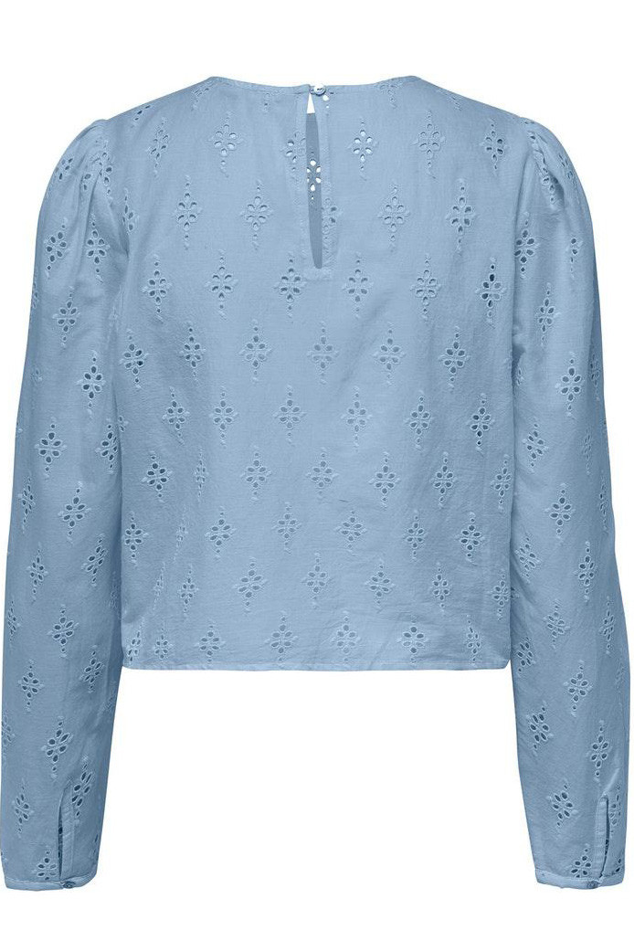Блуза ONLBAILEY LIFE LS B ANG DNM TOP FF 15226135 Cashmere Blue ONLY L Блакитний 15226135CashmereBlue