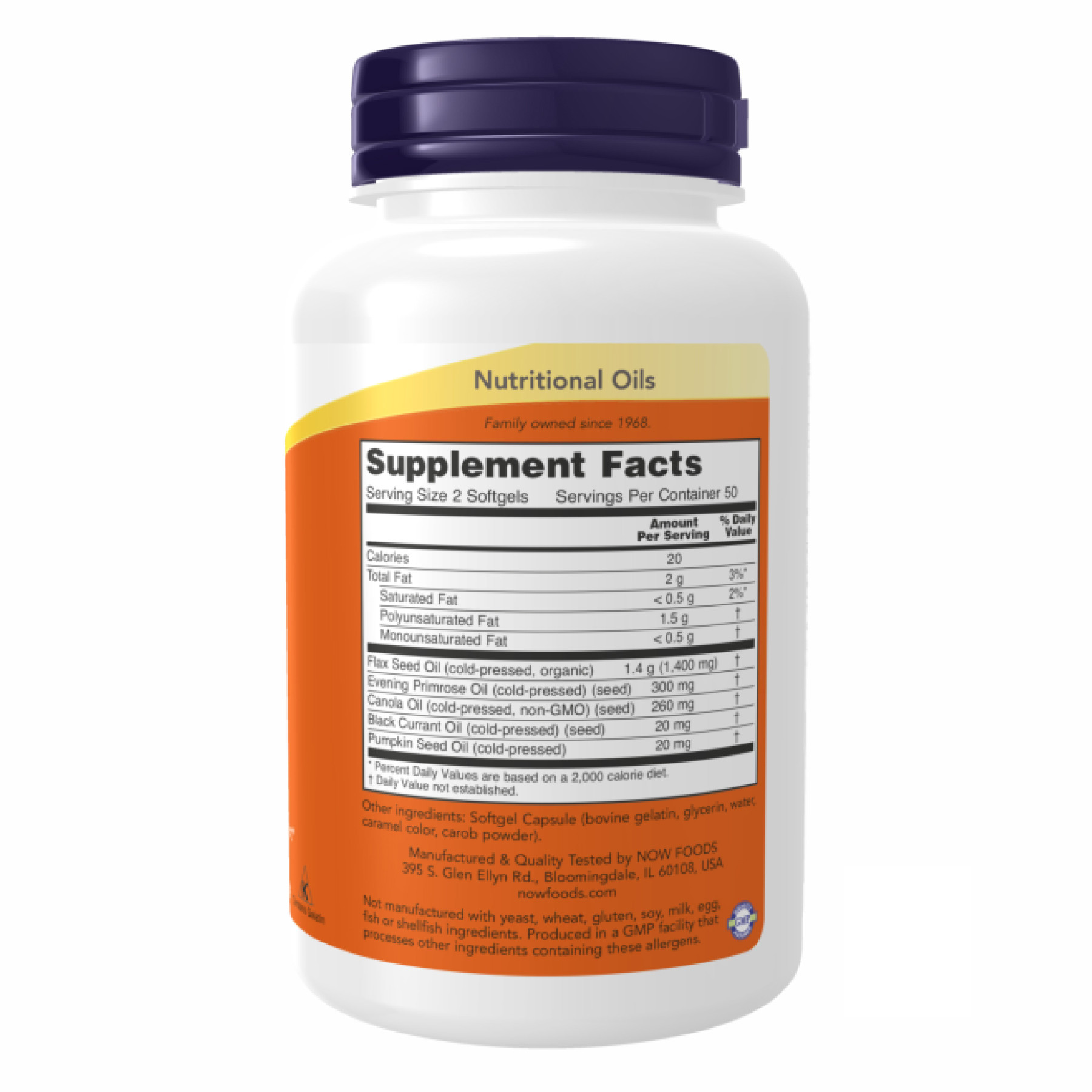 Софт гелеві капсули Omega 3-6-9 1000 mg - 250 Softgels 2022-10-0409