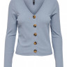 Блуза ONLNELLA L/S BUTTON TOP CS NN 15261547-Eventide ONLY L Блакитний 15261547-EVENTIDE