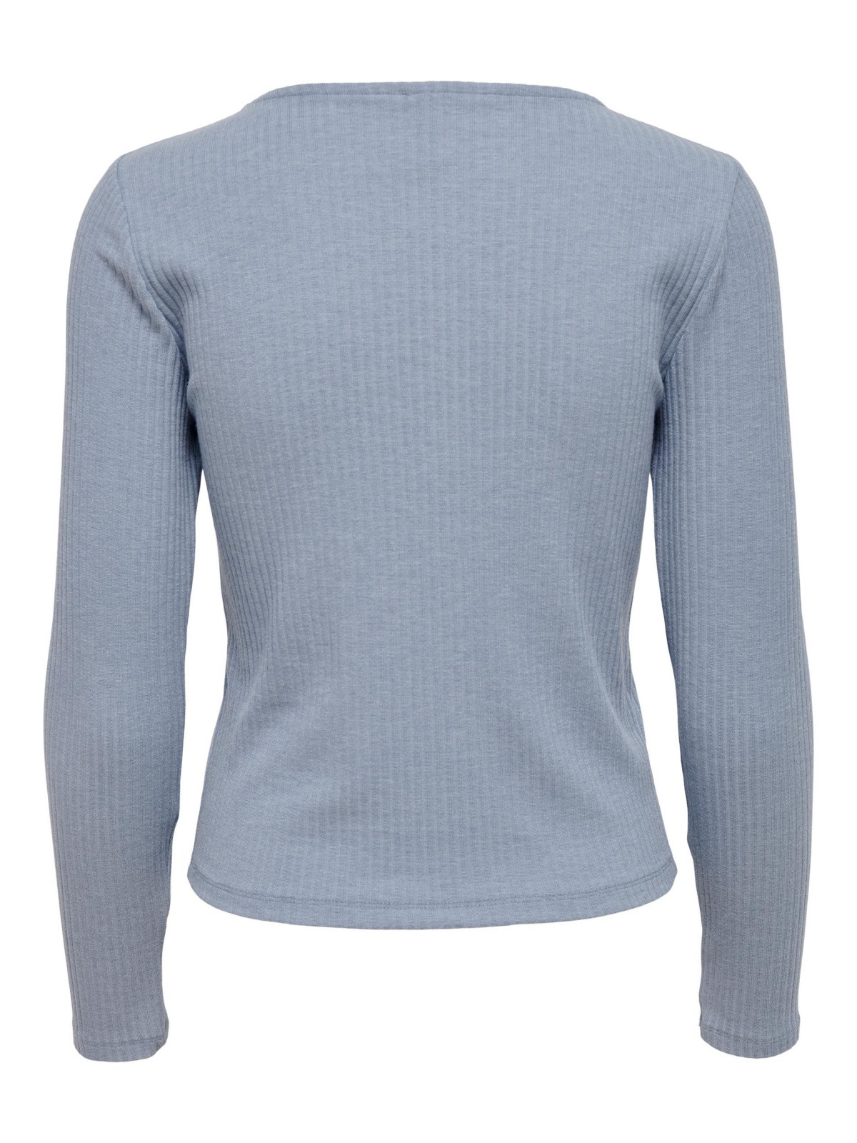 Блуза ONLNELLA L/S BUTTON TOP CS NN 15261547-Eventide ONLY L Блакитний 15261547-Eventide