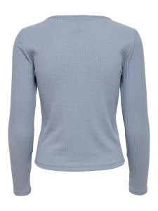 Блуза ONLNELLA L/S BUTTON TOP CS NN 15261547-Eventide ONLY L Блакитний 15261547-EVENTIDE