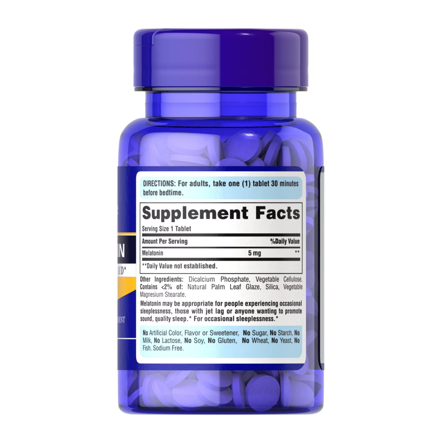 Таблетки Melatonin 5mg - 120 tabs 2023-10-2178