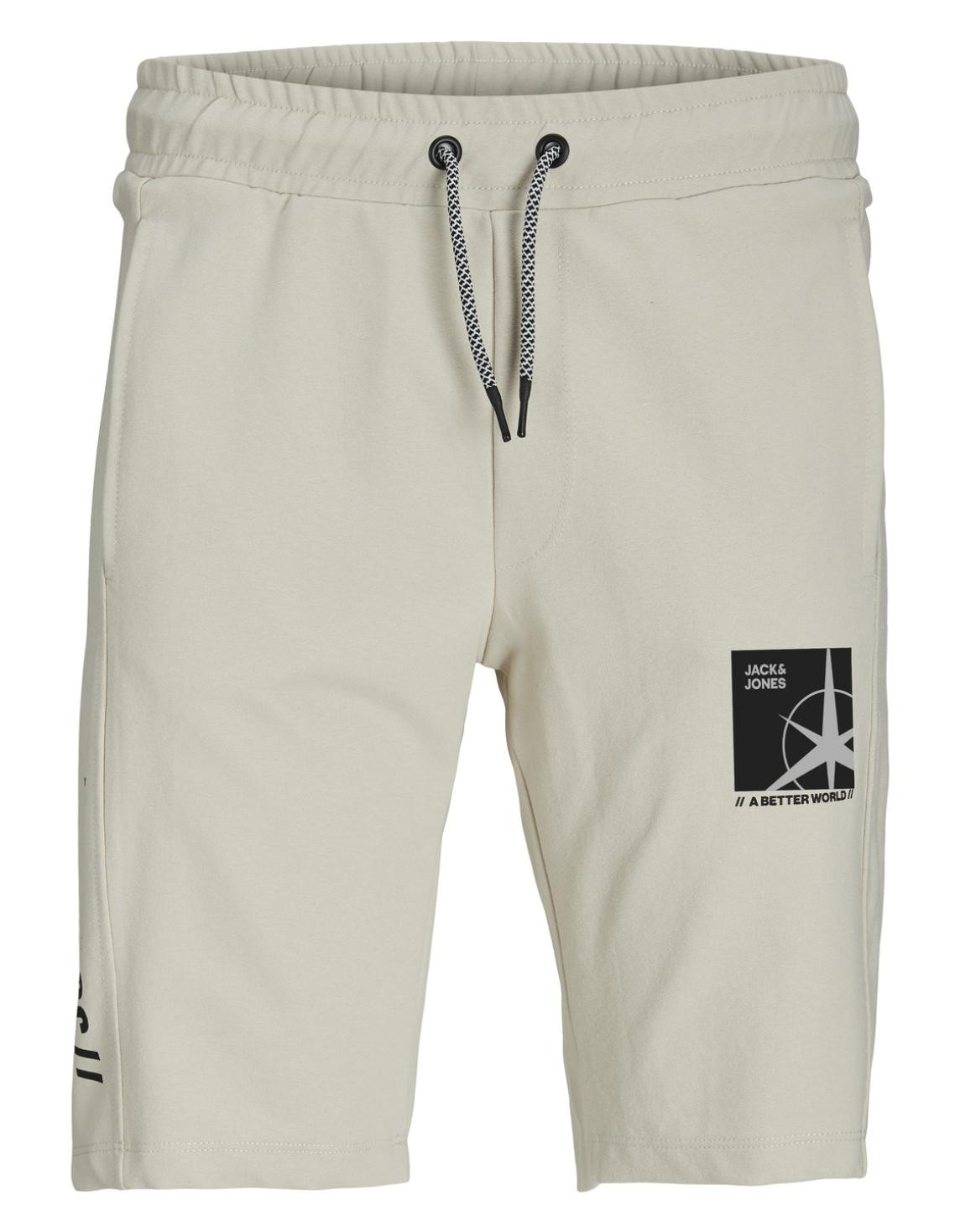 Шорти JPSTFILO SWEAT SHORTS FB SN 12230410-Moonbeam Jack&Jones L Бежевий 12230410-Moonbeam