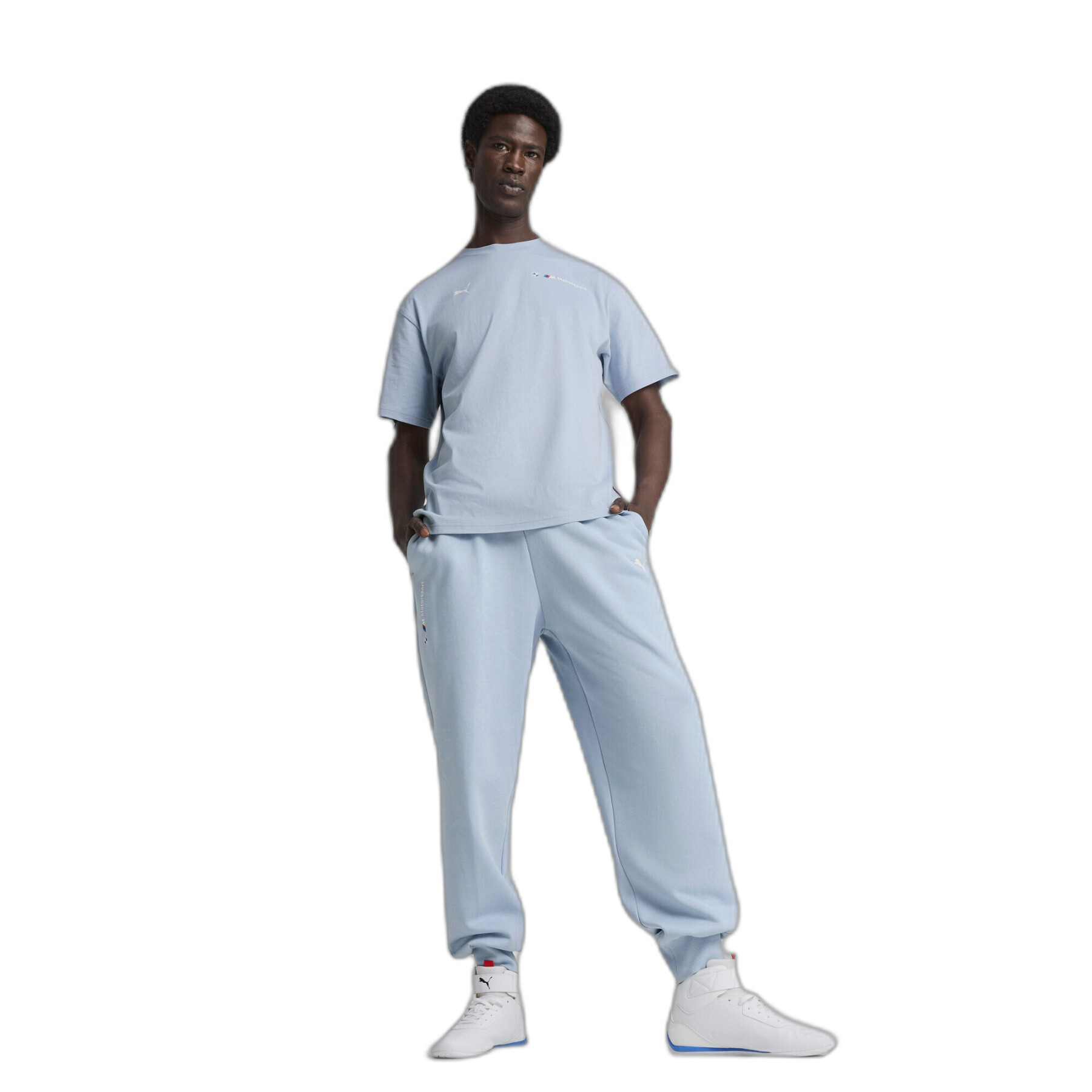 Футболка чоловіча Puma Bmw Essential Logo Tee Light Blue 632516-15 632516-15