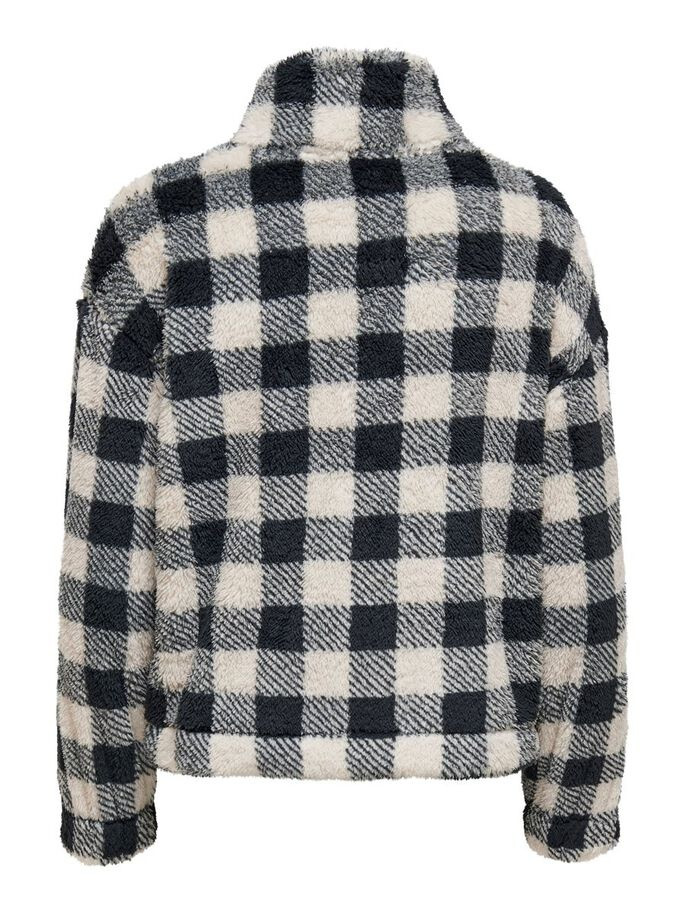 Пальто ONLDALINA L/S TEDDY SWT 15216686 Pumice Stone ONLY M Темно-синій 15216686PumiceStone