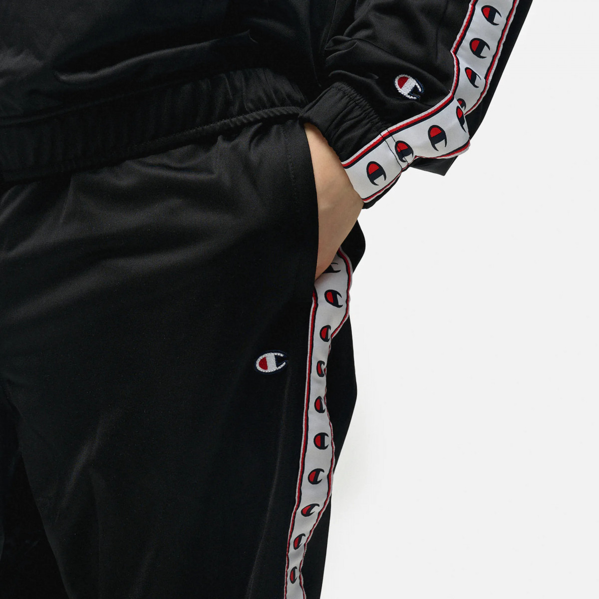 Костюм спортивний tracksuit 219784-KK001 Champion L Чорний 219784-KK001