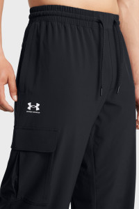 Штани спортивні UA Vibe Woven Cargo Pants 1386558-001 Under Armour L Чорний 1386558-001