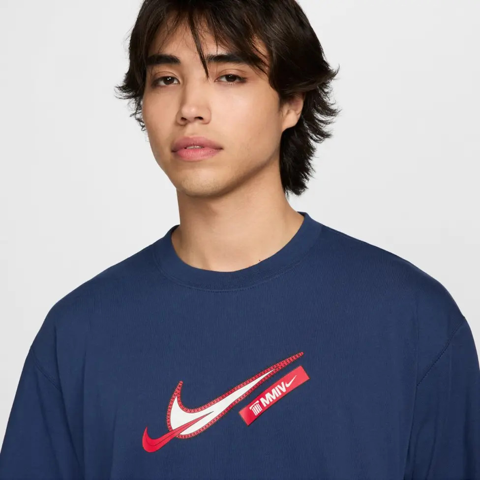 Футболка чоловіча Nike Lbj M90 Blue FZ8075-410