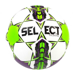 М'яч футбольний SELECT Talento 077582-біл/зелений