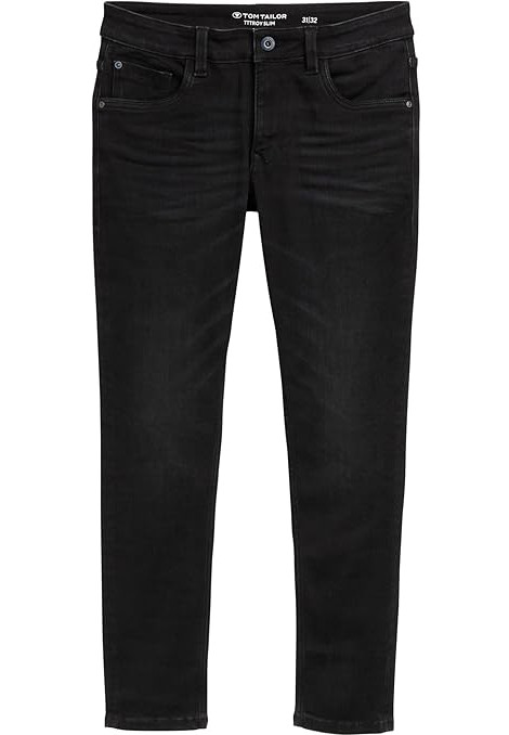 Джинси mens Jeans Troy Slim 1044968-10263 Tom Tailor 29/32 Чорний 1044968-10263