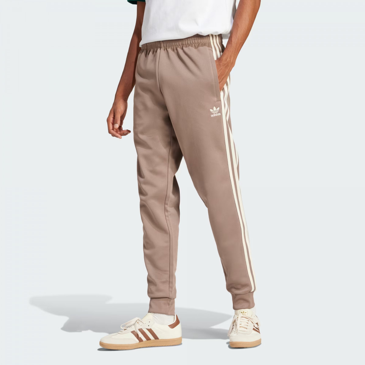 Штани SST TP JP2518 Adidas M Бежевий JP2518