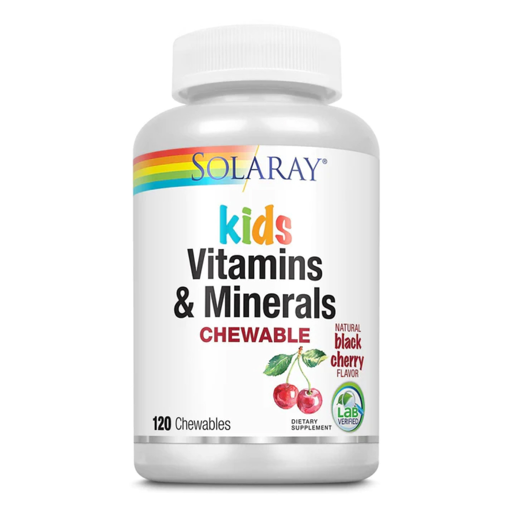 Таблетки Kids Vitamins & Minerals - 120 chewables Black Cherry 2022-10-1788