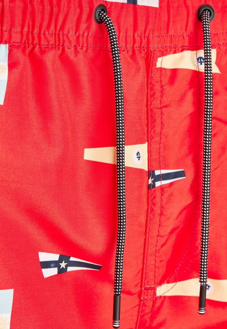 Шорти для плавання JJIBALI JJSWIMSHORTS AKM SAILOR 12184794 Flame Scarlet Jack&Jones L Червоний 12184794FlameScarlet